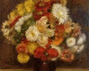 皮埃尔 奥古斯特 雷诺阿 : Bouquet of Chrysanthemums